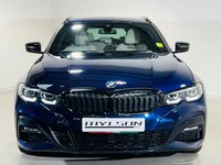 USED 2021 21 BMW 3 SERIES 2.0 330e 12kWh M Sport Pro Edition Touring 5dr Petrol Plug-in Hybrid Auto Euro 6 (s/s) (292 ps) Tanzanite Blue|Oyster Leather|Pro Pack|19 Inch Wheels|Black Pack