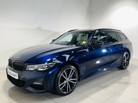 USED 2021 21 BMW 3 SERIES 2.0 330e 12kWh M Sport Pro Edition Touring 5dr Petrol Plug-in Hybrid Auto Euro 6 (s/s) (292 ps) Tanzanite Blue|Oyster Leather|Pro Pack|19 Inch Wheels|Black Pack