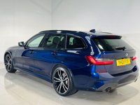 USED 2021 21 BMW 3 SERIES 2.0 330e 12kWh M Sport Pro Edition Touring 5dr Petrol Plug-in Hybrid Auto Euro 6 (s/s) (292 ps) Tanzanite Blue|Oyster Leather|Pro Pack|19 Inch Wheels|Black Pack