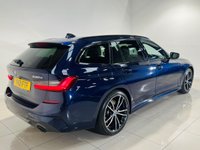 USED 2021 21 BMW 3 SERIES 2.0 330e 12kWh M Sport Pro Edition Touring 5dr Petrol Plug-in Hybrid Auto Euro 6 (s/s) (292 ps) Tanzanite Blue|Oyster Leather|Pro Pack|19 Inch Wheels|Black Pack
