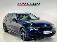 USED 2021 21 BMW 3 SERIES 2.0 330e 12kWh M Sport Pro Edition Touring 5dr Petrol Plug-in Hybrid Auto Euro 6 (s/s) (292 ps) Tanzanite Blue|Oyster Leather|Pro Pack|19 Inch Wheels|Black Pack