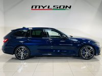 USED 2021 21 BMW 3 SERIES 2.0 330e 12kWh M Sport Pro Edition Touring 5dr Petrol Plug-in Hybrid Auto Euro 6 (s/s) (292 ps) Tanzanite Blue|Oyster Leather|Pro Pack|19 Inch Wheels|Black Pack