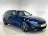 USED 2021 21 BMW 3 SERIES 2.0 330e 12kWh M Sport Pro Edition Touring 5dr Petrol Plug-in Hybrid Auto Euro 6 (s/s) (292 ps) Tanzanite Blue|Oyster Leather|Pro Pack|19 Inch Wheels|Black Pack