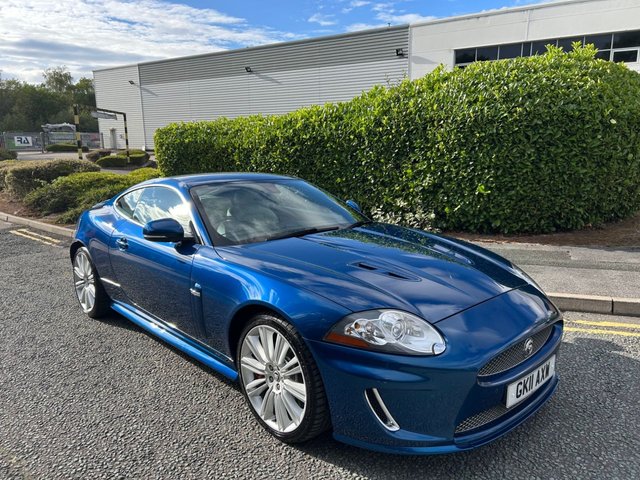 2011 11 Jaguar Xkr 5.0 V8 Coupe 2dr Petrol Auto Euro 5 (510 ps)-2 Owner Car From New-Last Keeper Since Jan 2015-Finished In Rare Kyanite Blue Metallic-Heated Ivory Leather Upholstery-Dab Radio-Satnav-Bluetooth-Mfsw-Dual Climate Control-Cruise Control-Bowers & Wilkins Sound-Electric Memory Front Seats-Great Service History-This Car Is a Credit to Its Previous Keeper.