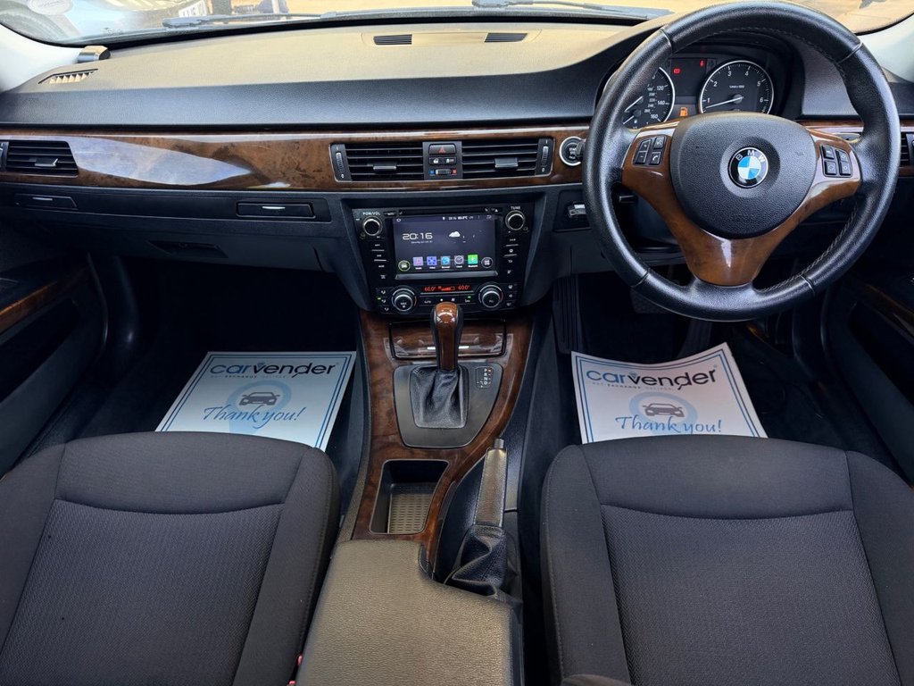 USED 2011 11 BMW 3 SERIES 2.0 318i SE Saloon 4dr Petrol Steptronic Euro 5 (143 ps) |7 Services|Sensors|Google Maps|