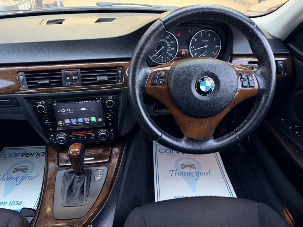 USED 2011 11 BMW 3 SERIES 2.0 318i SE Saloon 4dr Petrol Steptronic Euro 5 (143 ps) |7 Services|Sensors|Google Maps|