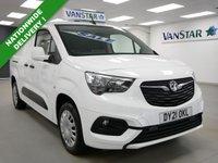 USED 2021 21 VAUXHALL COMBO L2 1.5 TURBO D 100 BHP 2300 SPORTIVE EDITION 6DR ( NO VAT ! ) AIR CON  | L2 LONG | 6 DOORS | NO VAT !