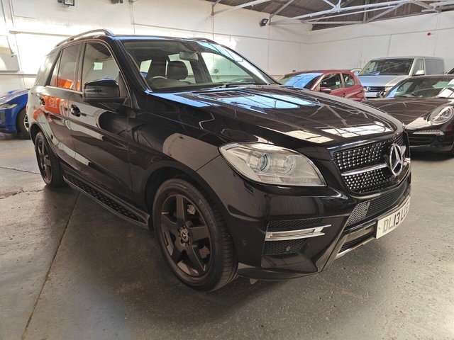 2013 13 Mercedes-Benz M-Class 2.1 ML250 BlueTEC AMG Sport SUV 5dr Diesel G-Tronic 4WD Euro 6 (s/s) (204 ps)