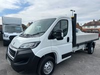 USED 2020 70 PEUGEOT BOXER BLUEHDI DROPSIDE 335 L3 JUST 38K WITH 1 OWNER FROM NEW !!! AIR CON !!!! LOVELY LOW MILES !!!