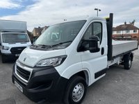 USED 2020 70 PEUGEOT BOXER BLUEHDI DROPSIDE 335 L3 JUST 38K WITH 1 OWNER FROM NEW !!! AIR CON !!!! LOVELY LOW MILES !!!