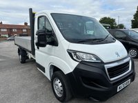 USED 2020 70 PEUGEOT BOXER BLUEHDI DROPSIDE 335 L3 JUST 38K WITH 1 OWNER FROM NEW !!! AIR CON !!!! LOVELY LOW MILES !!!