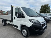 USED 2020 70 PEUGEOT BOXER BLUEHDI DROPSIDE 335 L3 JUST 38K WITH 1 OWNER FROM NEW !!! AIR CON !!!! LOVELY LOW MILES !!!