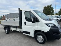 USED 2020 70 PEUGEOT BOXER BLUEHDI DROPSIDE 335 L3 JUST 38K WITH 1 OWNER FROM NEW !!! AIR CON !!!! LOVELY LOW MILES !!!