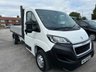 USED 2020 70 PEUGEOT BOXER BLUEHDI DROPSIDE 335 L3 JUST 38K WITH 1 OWNER FROM NEW !!! AIR CON !!!! LOVELY LOW MILES !!!