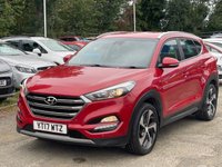 USED 2017 17 HYUNDAI TUCSON 2.0 CRDi Premium SUV 5dr Diesel Auto 4WD Euro 6 (136 ps) 