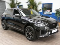 USED 2019 69 JAGUAR F-PACE 2 2.0 P300 300 Sport SUV 5dr Petrol Auto AWD Euro 6 (s/s) (300 ps) 5d AUTO 296 BHP STUNNING EXAMPLE BIG SPEC SAT NAV PANORAMIC SUNROOF REAR VIEW CAMERA LEATHER HEATED SEATS HEATED STEERING WHEEL CRUISE CONTROL PARKING SENSORS JAGUAR SERVICE HISTORY