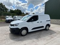 USED 2021 71 PEUGEOT PARTNER 1.5 BlueHDi 650 Professional Standard Panel Van SWB Euro 6 (s/s) 5dr 1 OWNER, 1 YEARS MOT, TOP SEPC