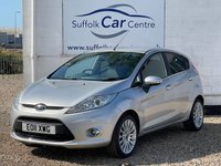 USED 2011 11 FORD FIESTA 1.4 Titanium Hatchback 5dr Petrol Automatic (154 g/km, 94 bhp) www.suffolkcarcentre.co.uk - Located at Lowestoft