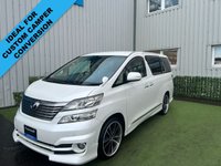 USED 2008 TOYOTA Vellfire Campervan TOYOTA VELLFIRE 2.4 LITRE PETROL IDEAL VEHICLE FOR CAMPER CONVERSION #1163 IDEAL VAN FOR CONVERSION