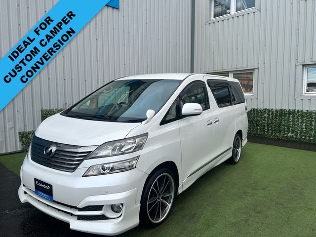 View our Toyota Vellfire Campervan TOYOTA VELLFIRE 2.4 LITRE PETROL IDEAL VEHICLE FOR CAMPER CONVERSION #1163