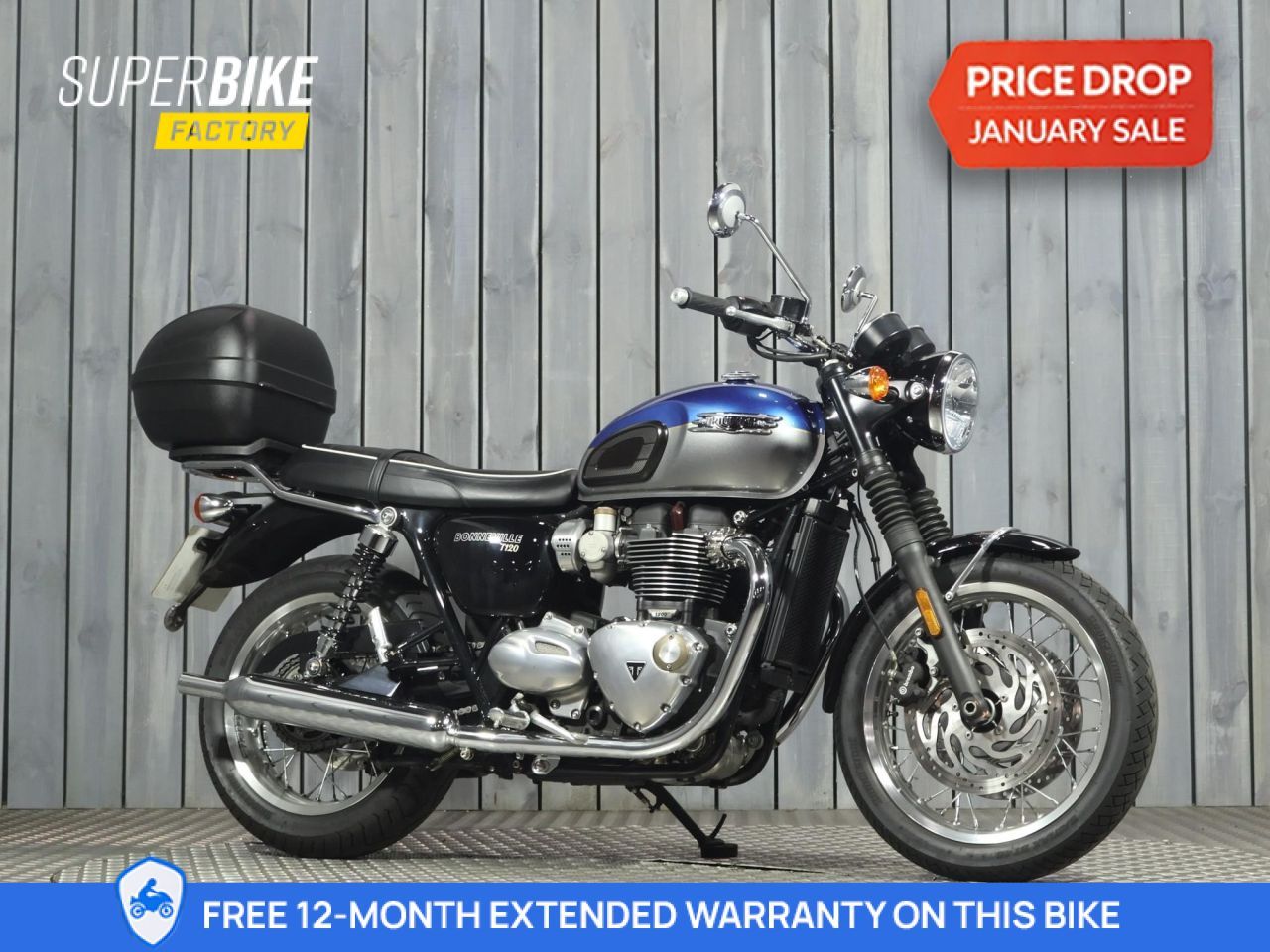 TRIUMPH BONNEVILLE T120BONNEVILLE T120