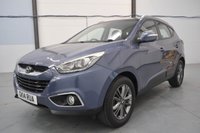 USED 2014 14 HYUNDAI IX35 1.7 CRDi SE SUV 5dr Diesel Manual Euro 5 (s/s) (Nav) (115 ps) Heated Seats - Satellite Navigation - Bluetooth Connectivity