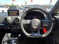USED 2018 18 AUDI A3 1.5 TFSI CoD S line Sportback 5dr Petrol S Tronic Euro 6 (s/s) (150 ps) AUDI SERVICE HISTORY 2 KEYS BOOK PACK FRESH SERVICE AND 1 YEAR MOT WITHIN THE SALE