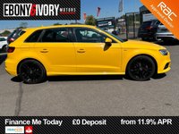 USED 2018 18 AUDI A3 1.5 TFSI CoD S line Sportback 5dr Petrol S Tronic Euro 6 (s/s) (150 ps) AUDI SERVICE HISTORY 2 KEYS BOOK PACK FRESH SERVICE AND 1 YEAR MOT WITHIN THE SALE