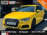 USED 2018 18 AUDI A3 1.5 TFSI CoD S line Sportback 5dr Petrol S Tronic Euro 6 (s/s) (150 ps) AUDI SERVICE HISTORY 2 KEYS BOOK PACK FRESH SERVICE AND 1 YEAR MOT WITHIN THE SALE