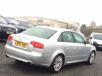 USED 2005 05 AUDI A4 2.0 T FSI S LINE 4d 200 BHP HIGH SPEC, LEATHER, BOSE, SAT NAV READY, SUNROOF