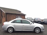 USED 2005 05 AUDI A4 2.0 T FSI S LINE 4d 200 BHP HIGH SPEC, LEATHER, BOSE, SAT NAV READY, SUNROOF