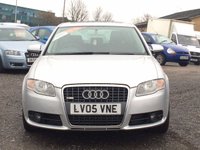 USED 2005 05 AUDI A4 2.0 T FSI S LINE 4d 200 BHP HIGH SPEC, LEATHER, BOSE, SAT NAV READY, SUNROOF