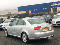 USED 2005 05 AUDI A4 2.0 T FSI S LINE 4d 200 BHP HIGH SPEC, LEATHER, BOSE, SAT NAV READY, SUNROOF