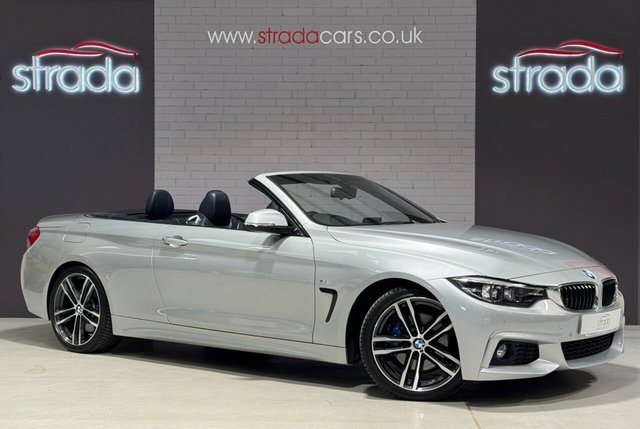 2018 18 BMW 4 Series 2.0 420d M Sport Convertible 2dr Diesel Auto Euro 6 (s/s) (190 ps)
