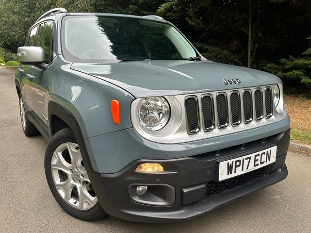 2017 17 Jeep Renegade 1.6 MultiJetII Limited SUV 5dr Diesel Manual Euro 6 (s/s) (120 ps)