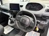 USED 2020 70 PEUGEOT PARTNER 1.5 BlueHDi 950 LWB Crew Van 5 Seater in white, 42,000 miles, 1 owner, ULEZ Euro 6, 5-speed manual, A/C, Bluetooth & more! Final price + VAT @ 20%! With only one previous owner and very low mileage for its age at just 42000 miles, this 2020 Peugeot Partner is a smart buy. This long wheelbase panel van is the BlueHDi 950 Professional derivative, boasting a 1.5L diesel engine and Euro 6 emission class. The Professional trim includes practical features such as offside and twin sliding side doors for easy access, plus rear parking sensors to make maneuvering simple. You'll also appreciate the height-adjustable halogen headlights with automatic