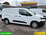 USED 2020 70 PEUGEOT PARTNER 1.5 BlueHDi 950 LWB Crew Van 5 Seater in white, 42,000 miles, 1 owner, ULEZ Euro 6, 5-speed manual, A/C, Bluetooth & more! Final price + VAT @ 20%! With only one previous owner and very low mileage for its age at just 42000 miles, this 2020 Peugeot Partner is a smart buy. This long wheelbase panel van is the BlueHDi 950 Professional derivative, boasting a 1.5L diesel engine and Euro 6 emission class. The Professional trim includes practical features such as offside and twin sliding side doors for easy access, plus rear parking sensors to make maneuvering simple. You'll also appreciate the height-adjustable halogen headlights with automatic