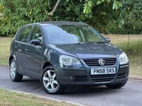 USED 2008 58 VOLKSWAGEN POLO 1.2 Match Hatchback 5dr Petrol Manual (138 g/km, 60 bhp) 