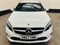 USED 2018 67 MERCEDES-BENZ A-CLASS 1.6 A160 Sport Edition Hatchback 5 Door Petrol 7G-DCT Euro 6 (s/s) (102 ps) 6 SERVICES TO 23,740 MILES