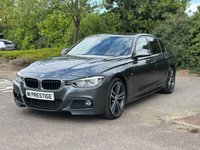 USED 2015 65 BMW 3 SERIES 2.0 320i M Sport Saloon 4dr Petrol Auto Euro 6 (s/s) (184 ps) BIG SPEC-RED LEATHER-HK-HTD SEATS