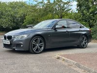 USED 2015 65 BMW 3 SERIES 2.0 320i M Sport Saloon 4dr Petrol Auto Euro 6 (s/s) (184 ps) BIG SPEC-RED LEATHER-HK-HTD SEATS