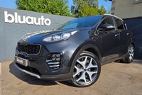 USED 2017 17 KIA SPORTAGE 2.0 CRDi GT-Line SUV 5dr Diesel Manual AWD Euro 6 (134 bhp) 7 Services! Dual Zone Climate Control, Leather interior, Sat Nav, Cruise control, Bluetooth, USB and AUX input, Heated Seats, Lane Departure Warning, Keyless Drive, Auto Wipers, Auto Lights, Auto Dimming Rear view Mirror, Power Folding Wingmirrors, Privacy Glass, DAB Radio, Front and Rear Parking Sensors, Rear Parking Camera, Apple Car Play, Android Auto.