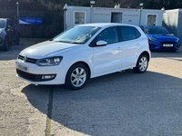 USED 2013 13 VOLKSWAGEN POLO 1.4 Match Hatchback 5dr Petrol Manual Euro 5 (85 ps) 