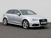 USED 2015 65 AUDI A3 2.0 TDI S line Sportback 5dr Diesel Manual quattro Euro 6 (s/s) (150 ps) LOW MILEAGE, AIR-CON, BLUETOOTH