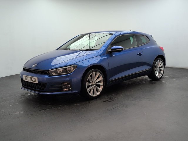 USED 2017 17 Volkswagen Scirocco 1.4 TSI GT Hatchback 3dr Petrol Manual Euro 6 (s/S) (125 Ps) - Alloy, Climate, Satnav