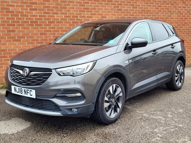 2018 18 Vauxhall Grandland X 1.2 Turbo Sport Nav SUV 5dr Petrol Manual Euro 6 (s/s) (130 ps)