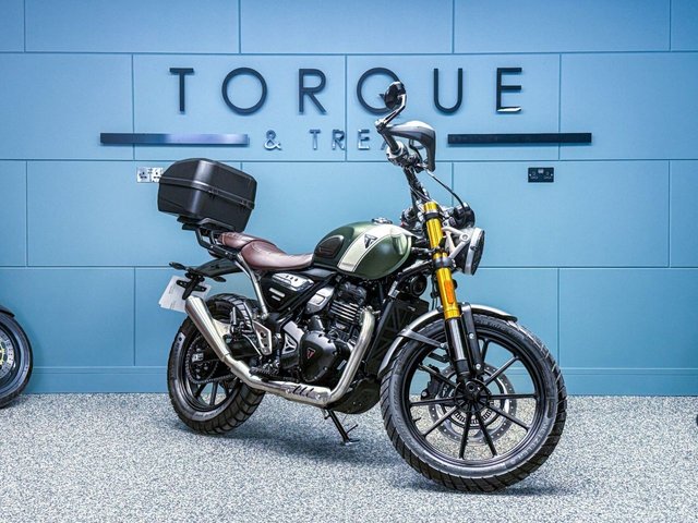 2024 24 Triumph Scrambler 400 X 400 Modern Classics 