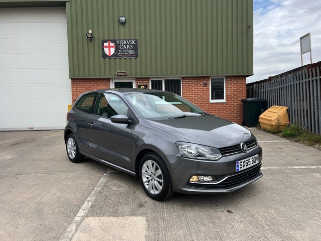2016 65 Volkswagen Polo 1.0 BlueMotion Tech SE Hatchback 3dr Petrol Manual Euro 6 (s/s) (75 ps)