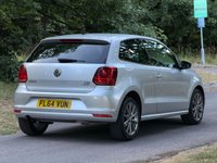 USED 2014 64 VOLKSWAGEN POLO 1.2 TSI BlueMotion Tech SE Design Hatchback 3dr Petrol Manual Euro 6 (s/s) (90 ps) 