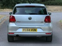 USED 2014 64 VOLKSWAGEN POLO 1.2 TSI BlueMotion Tech SE Design Hatchback 3dr Petrol Manual Euro 6 (s/s) (90 ps) 